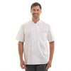 Veste de Cuisine Unisexe Marx Manches Courtes Apprenti Blanc - MANELLI