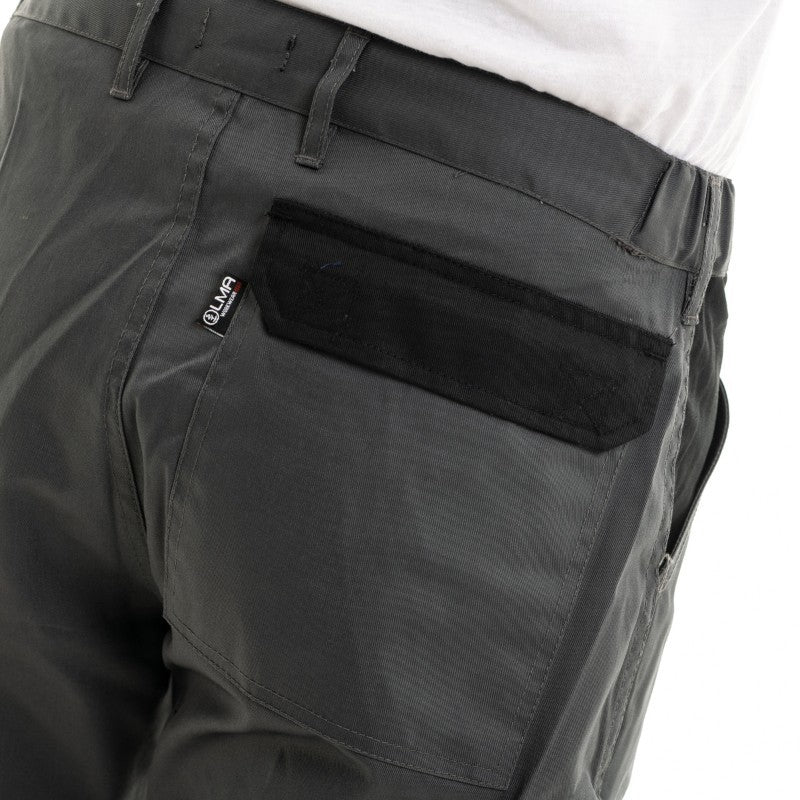 Pantalon de Travail Homme Perceuse Multipoches Gris - LMA