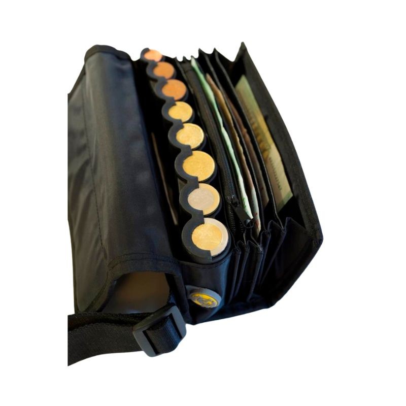 Porte-Monnaie Serveur Ergonomique Noir