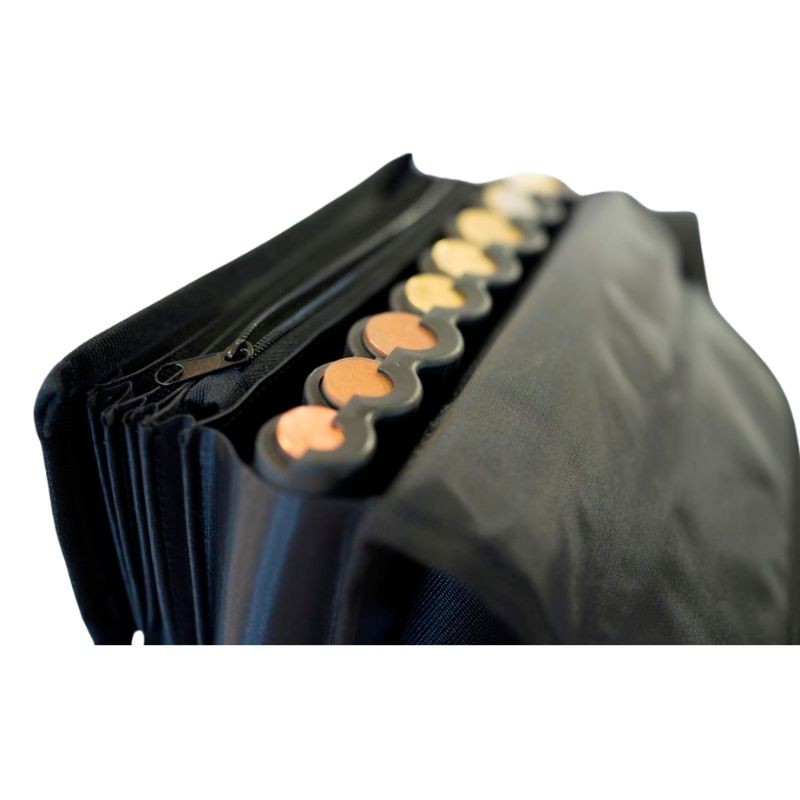 Zoom Porte-Monnaie Basique Serveur Noir - EUROWALLET