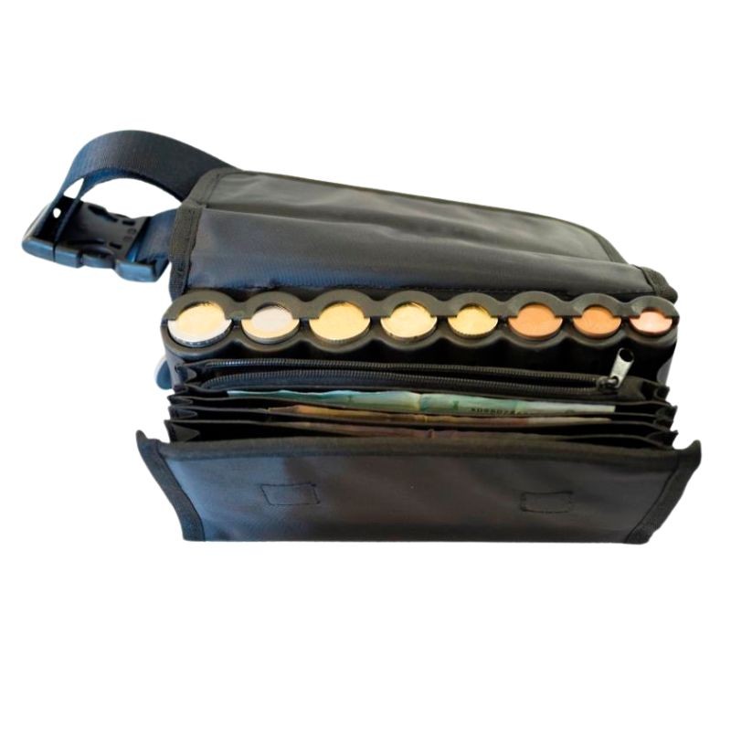 Porte-Monnaie Basique Serveur Noir - EUROWALLET