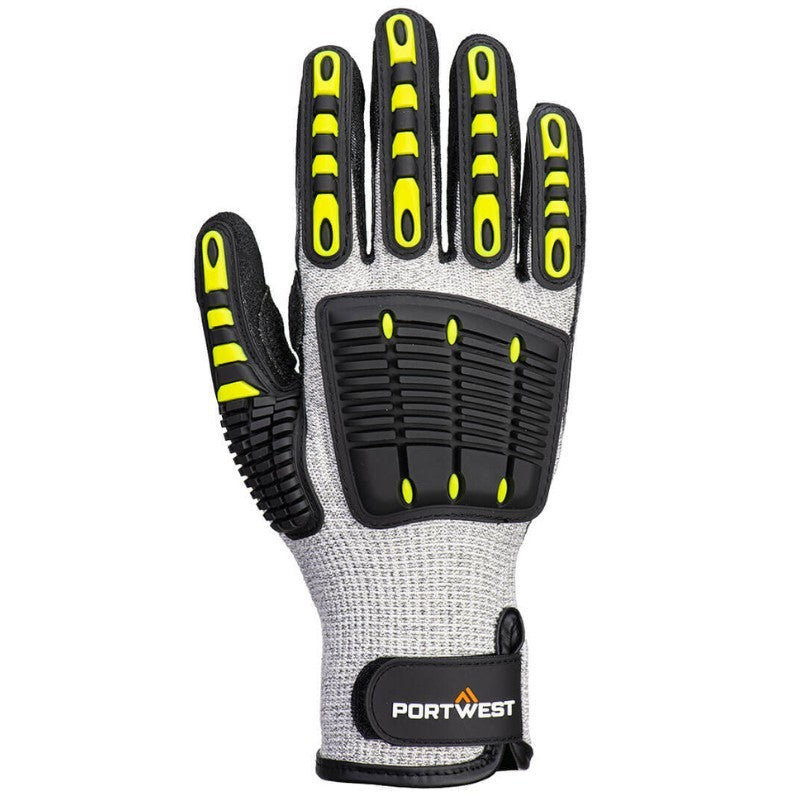 Gants Thermiques Anti-Impact Résistant - PORTWEST Attache bandes auto-aggrippantes