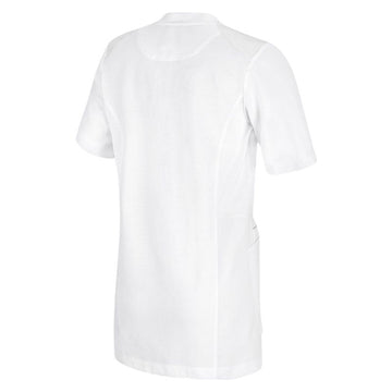 Dos Tunique Médicale Confort Femme Manches Courtes Blanche BP®