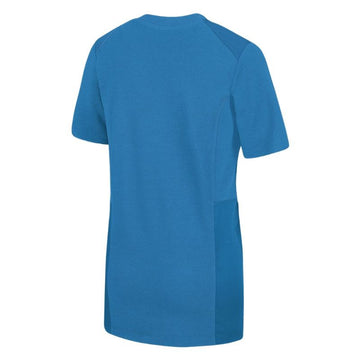 Dos Tunique Médicale Confort Femme Manches Courtes Bleu Azur BP®
