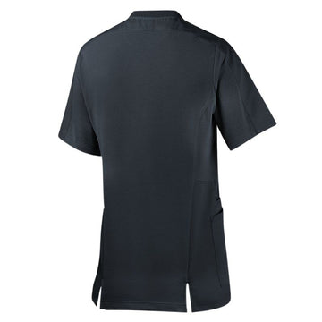 Dos Tunique Médicale Unisexe Confort Manches Courtes Anthracite BP®