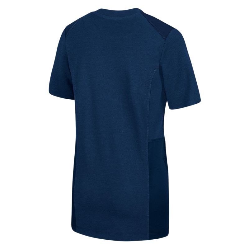 Dos Tunique Médicale Confort Femme Manches Courtes - Bleu Nuit BP®