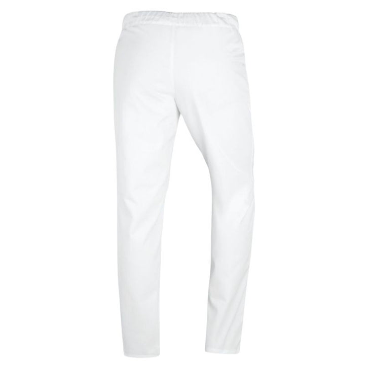 Dos Pantalon Médical Unisexe en Tencel Blanc - BP Manelli vêtement médical