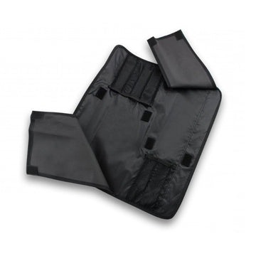 Trousse Vide en Nylon Noir Rigide 5 Emplacements Couteaux - SABATIER