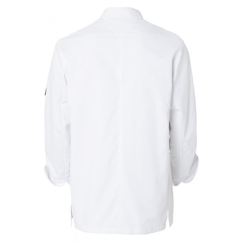 Dos de la veste de cuisine manches longues Jaklab de Molinel