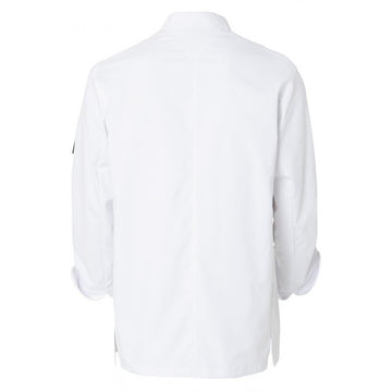 Dos de la veste de cuisine manches longues Jaklab de Molinel