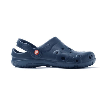Sabot médical schu'zz globule homme bleu marine face