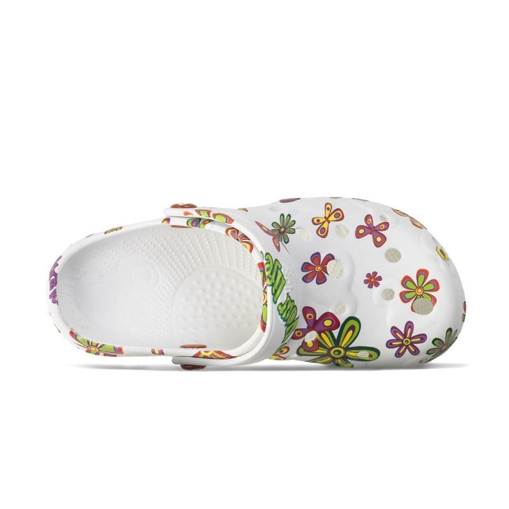 Sabot globule Schu'zz médical femme motif Pop-Flower vue de face
