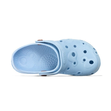 Sabots médicaux schu'zz globule femme bleu ciel vue face