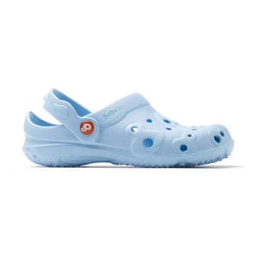 Sabot médical schu'zz globule femme bleu ciel