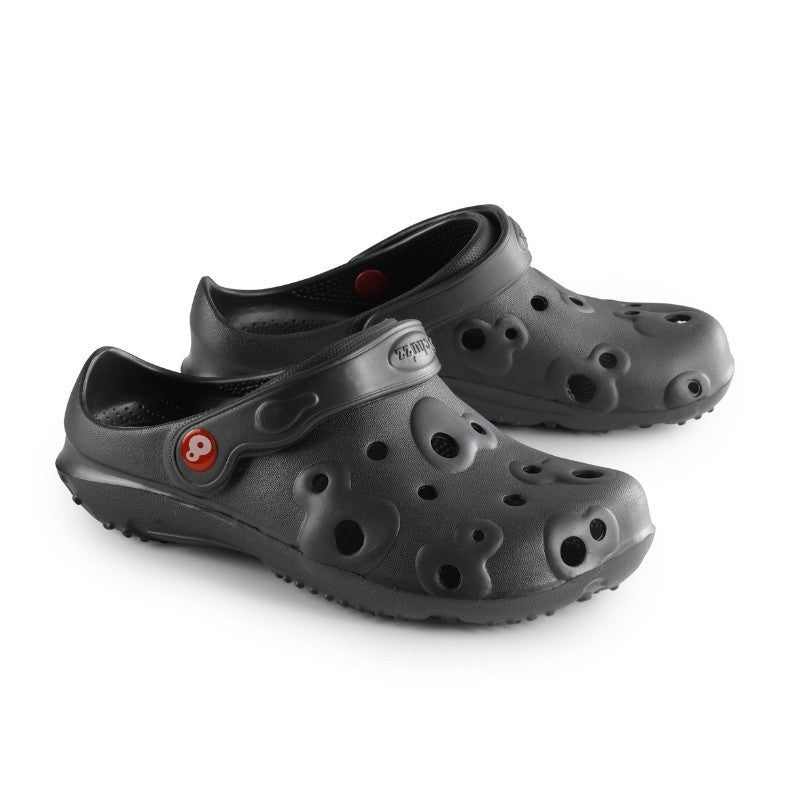 Sabots médicaux noir schu'zz globule unisexe vue d'ensemble