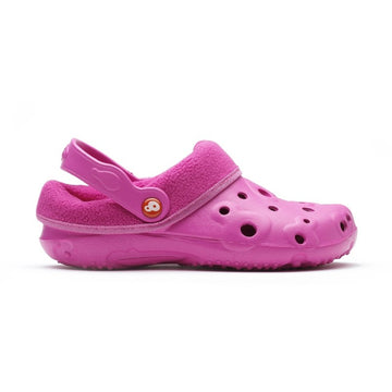 sabot médical schu'zz revêtement polaire fuchsia