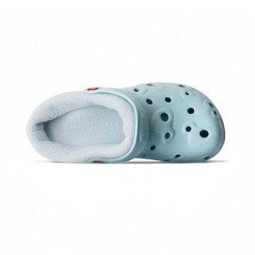sabot médical globule schu'zz bleu ciel revêtement polaire