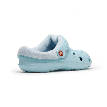 sabot médical globule bleu ciel doublure polaire
