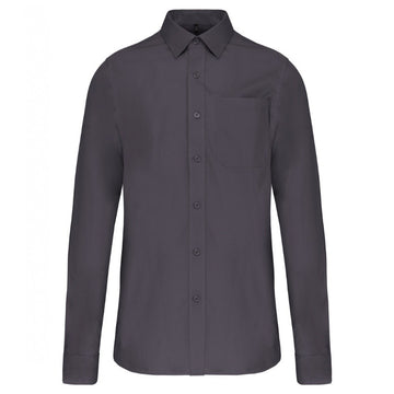 Chemise classique grise pour homme