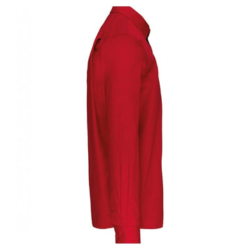 Côté de chemise rouge pas cher de travail