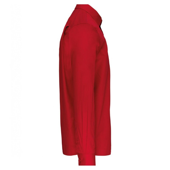 Côté de chemise rouge pas cher de travail