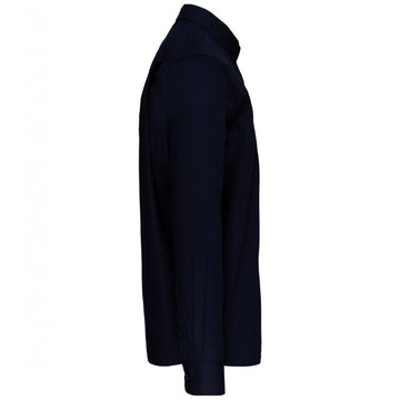 Côté de chemise de travail classique bleu marine