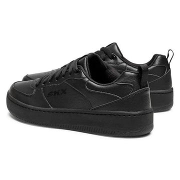 baskets de travail homme skechers noire vue de dos