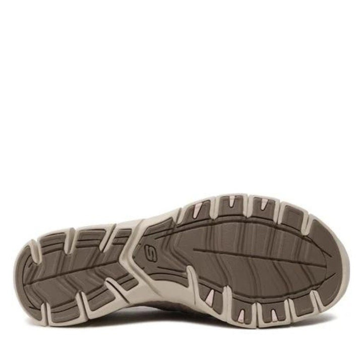 basket de travail skechers chic newness taupe semelle