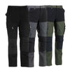 Pantalon de Travail Homme Hector Extensible 4 Sens Noir - HEROCK