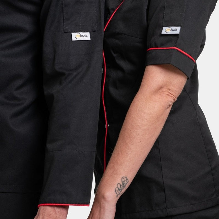 Détail des vestes Harry et Anna Manelli