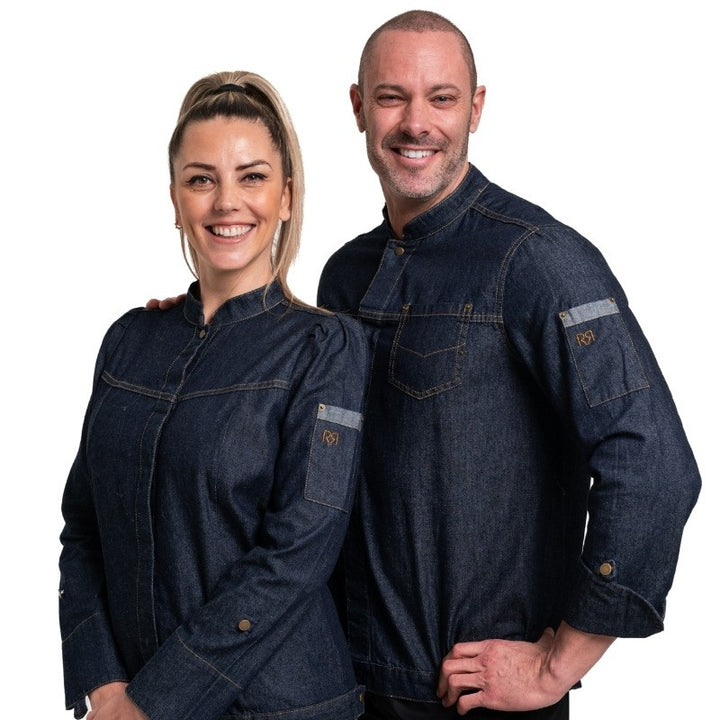 Veste de cuisine homme :harper et veste de cuisine femme : holly