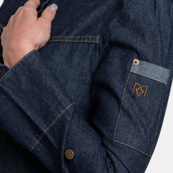 Poche poitrine et poche manche de la veste de cuisine Holly de Robur