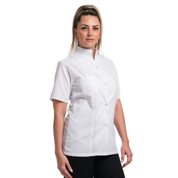Veste de cuisine matière gaufrée pour femme Malaga par Manelli
