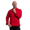 Veste de Cuisine Homme Texas à Manches Longues Rouge - MANELLI