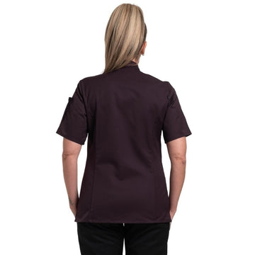 dos veste de cuisine col officier robur pour femme