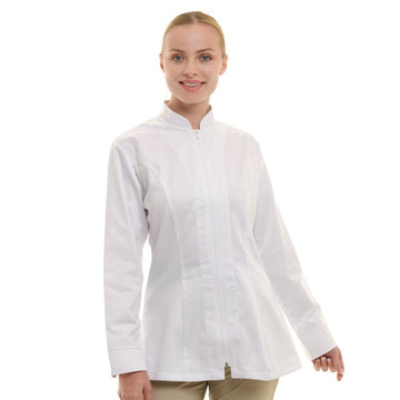 Veste de cuisine blanche prestige pour femme