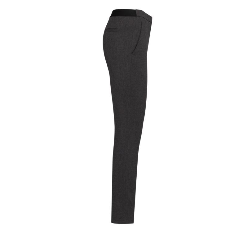 pantalon gris vu de profil pour un confort optimal