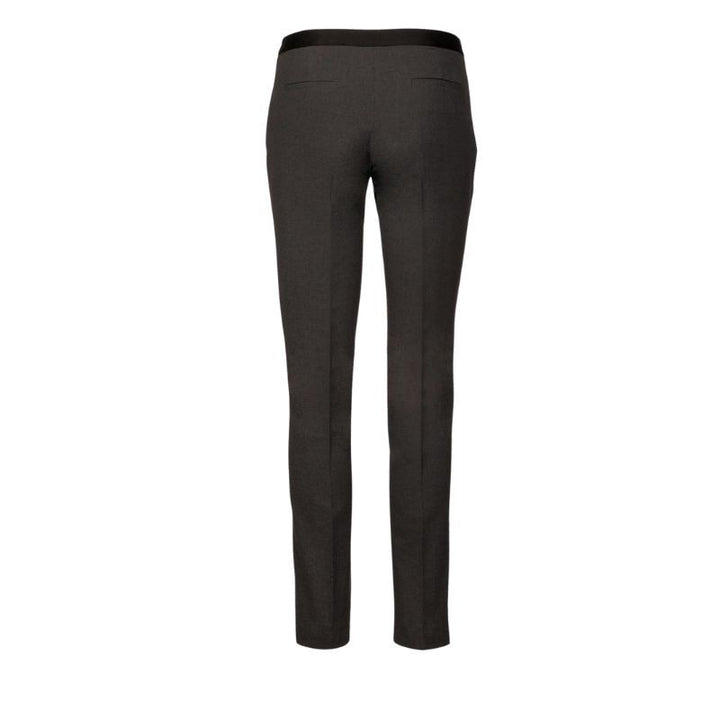 Pantalon de service gris pour femme vu de dos