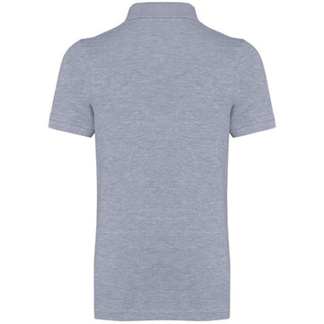 Dos Polo Enfant Manches Courtes Gris KARIBAN Vêtements Enfants Manelli