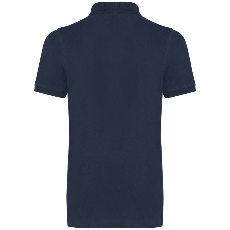 Dos Polo Enfant Manches Courtes Bleu Marine KARIBAN Vêtements Enfants Manelli