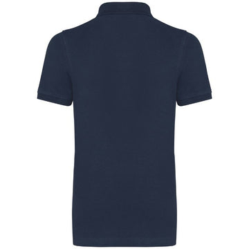 Dos Polo Enfant Manches Courtes Bleu Marine KARIBAN Vêtements Enfants Manelli