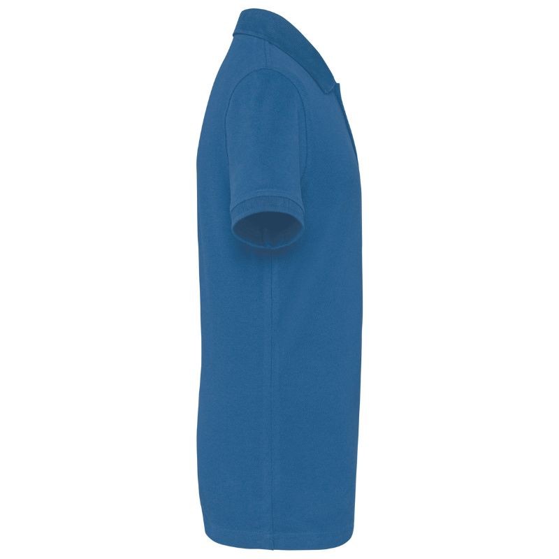 Profil Polo Enfant Manches Courtes Bleu Royal KARIBAN Vêtements Enfants Manelli