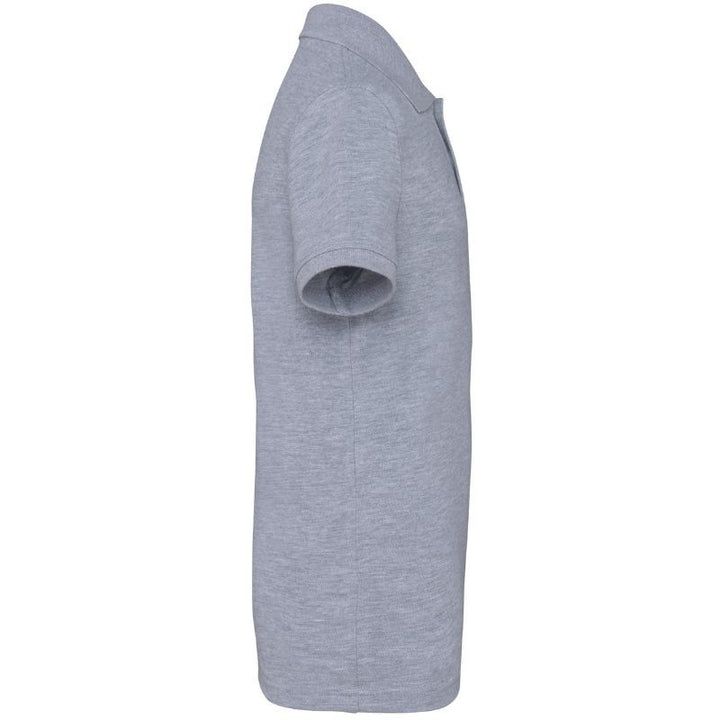 Profil Polo Enfant Manches Courtes Gris KARIBAN Vêtements Enfants Manelli