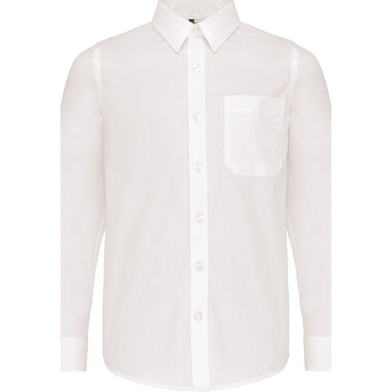 Chemise blanche pour garçon de la marque kariban