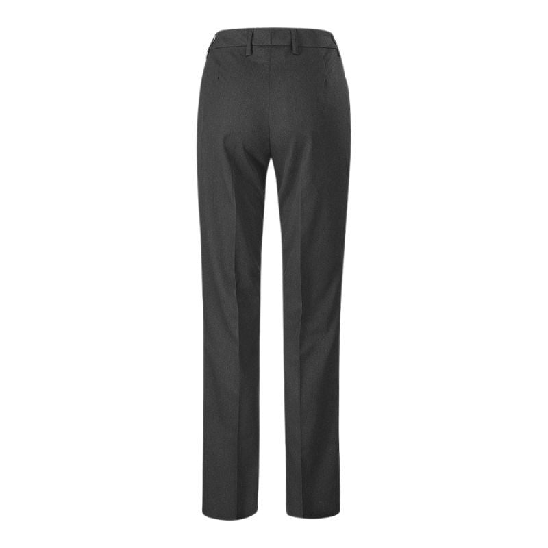 Pantalon de service gris femme vu de dos