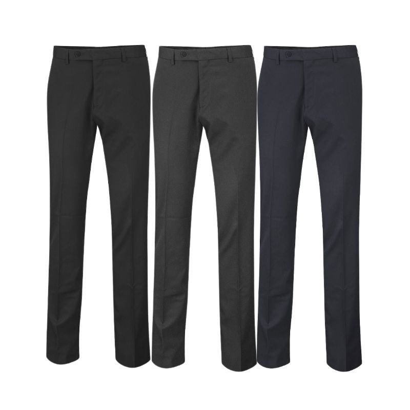 Pantalon de service homme. Disponible en plusieurs couleurs.