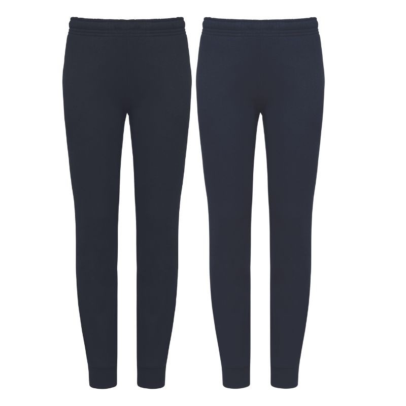 Pantalon Enfant Molleton noir ou bleu marine KARIBAN vêtements enfant Manelli