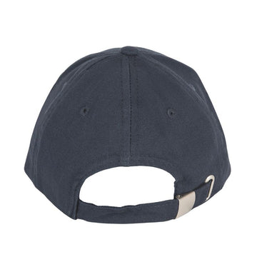 Casquette bleu pour enfant avec ouverture à l'arrière