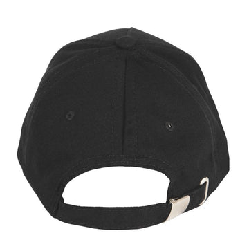Casquette noir pour enfant avec ouverture à l'arrière