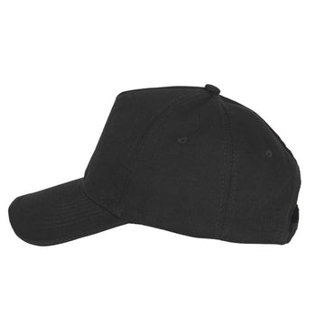 Casquette noir pour enfant vu de profil
